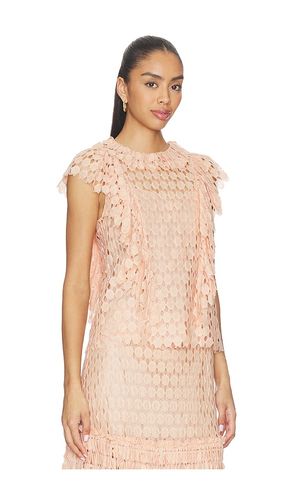 Daevy Lace Short Sleeve Top in . Size 10. Also in 12, 4, 6, 8 - Ulla Johnson - Modalova