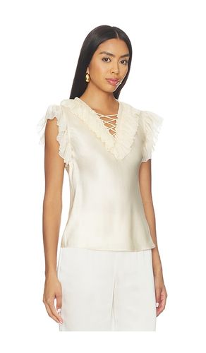 Ilyana Sleeveless Silk Top With Lace Up in . Size 00. Also in 0, 2, 4, 6, 8 - Ulla Johnson - Modalova