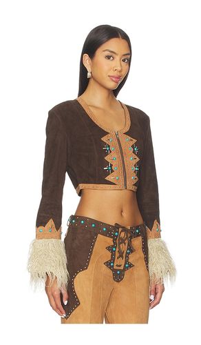 X REVOLVE Record Jacket in . Size M. Also in L, XL - Understated Leather - Modalova