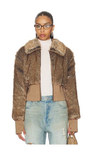 Event horizon jacket in color tan size M (also in L) - Unreal Fur - Modalova