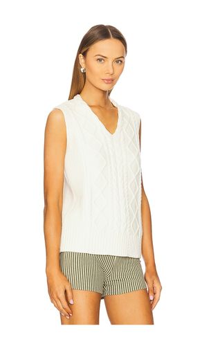 Kay Cable Knit Vest in . Size M. Also in L - Varley - Modalova