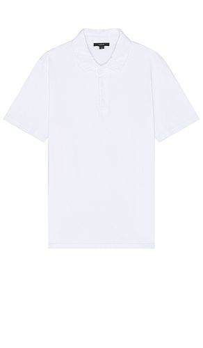 Garment dye polo en color blanco talla L en - White. Talla L (también en M, S, XL/1X) - Vince - Modalova