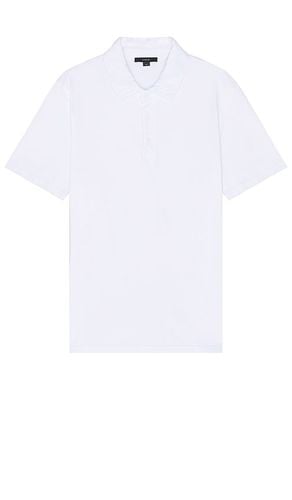 Garment dye polo en color blanco talla S en - White. Talla S (también en XL/1X) - Vince - Modalova