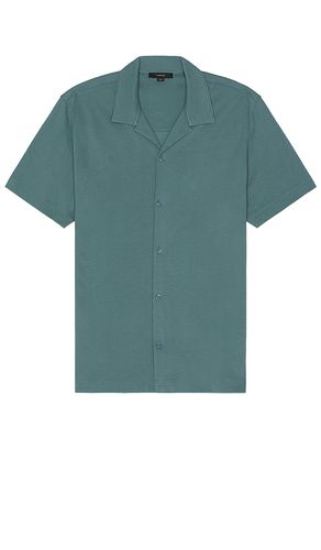 Camisa en color azul cerceta talla M en - Teal. Talla M (también en S, XL/1X) - Vince - Modalova
