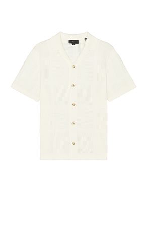 Camisa en color crema talla M en - Cream. Talla M (también en S, XL/1X) - Vince - Modalova