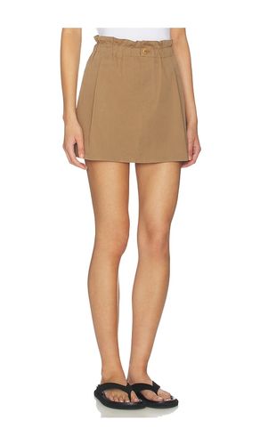 Mid Rise Cotton Pull On Skort in . Taglia S. Also in XL - Vince - Modalova