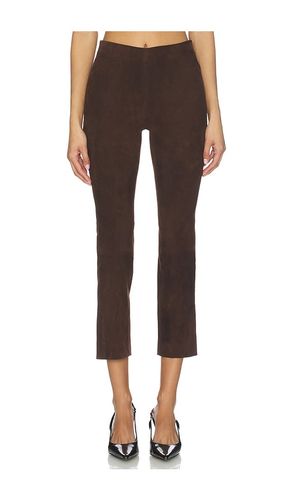Suede Split Hem Crop Pant in . Size M. Also in S - Vince - Modalova