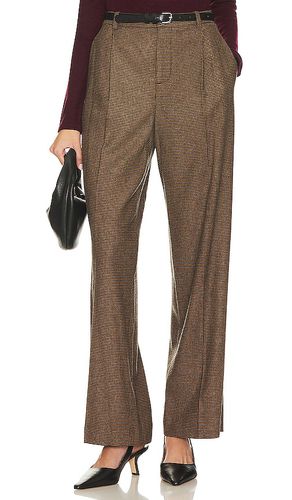 Houndstooth Pleat Front Pant in . Size 10, 4 - Vince - Modalova