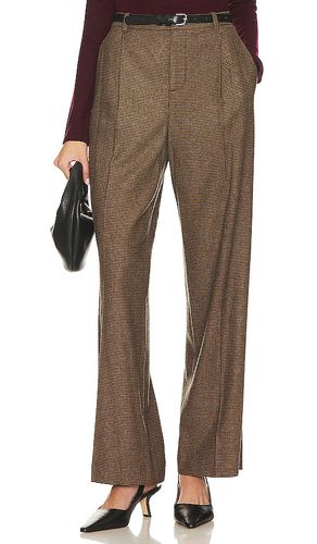 Houndstooth Pleat Front Pant in . Taglia 4 - Vince - Modalova