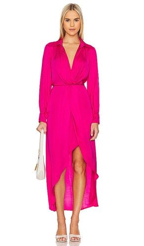 Vestido midi siren en color fucsia talla S en - Fuchsia. Talla S (también en XS) - Young, Fabulous & Broke - Modalova