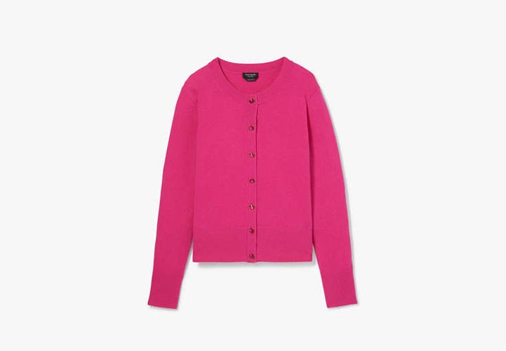 Cashmere Crewneck Cardigan - Kate Spade New York - Modalova