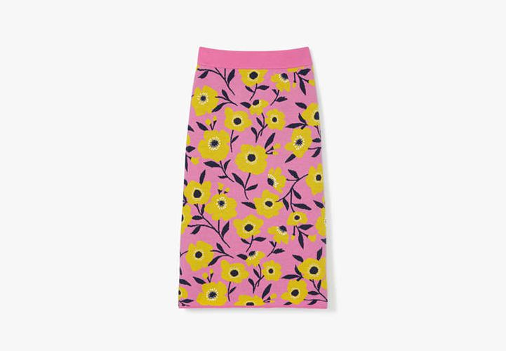 Sunshine Floral Embellished Pencil Skirt - Kate Spade New York - Modalova