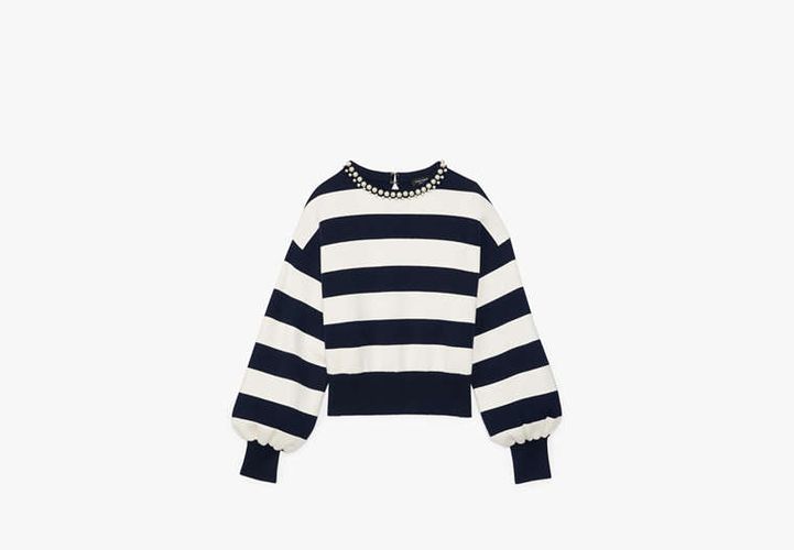 Awning Stripe Pearl Sweater - Kate Spade New York - Modalova