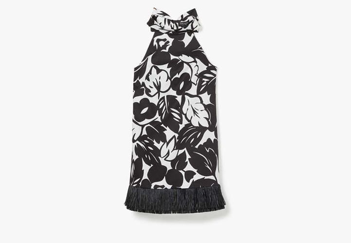 Tropical Foliage Raffia Dress - Kate Spade New York - Modalova