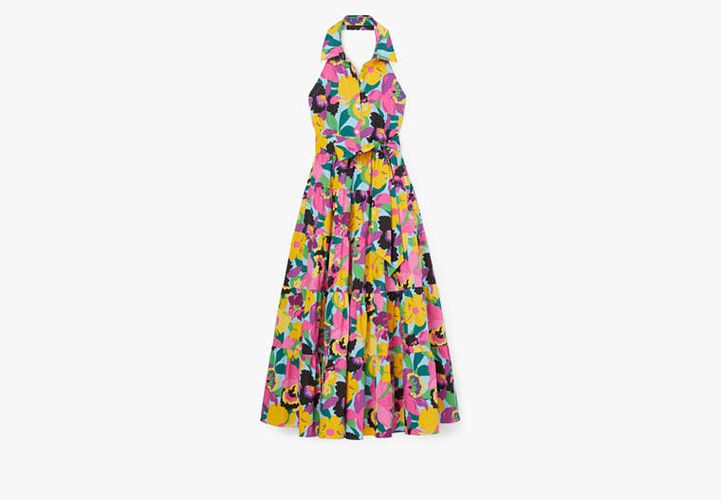 Orchid Bloom Halter Dress - Kate Spade New York - Modalova