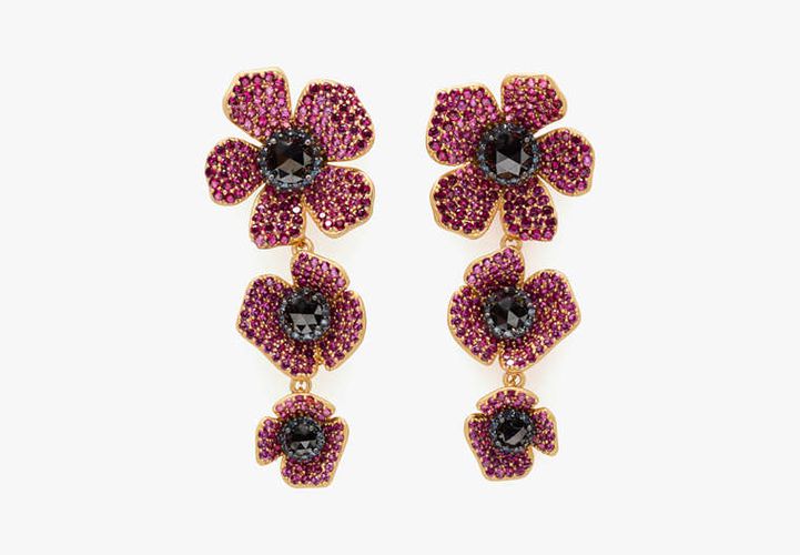 Poppy Power Linear Earrings - Kate Spade New York - Modalova