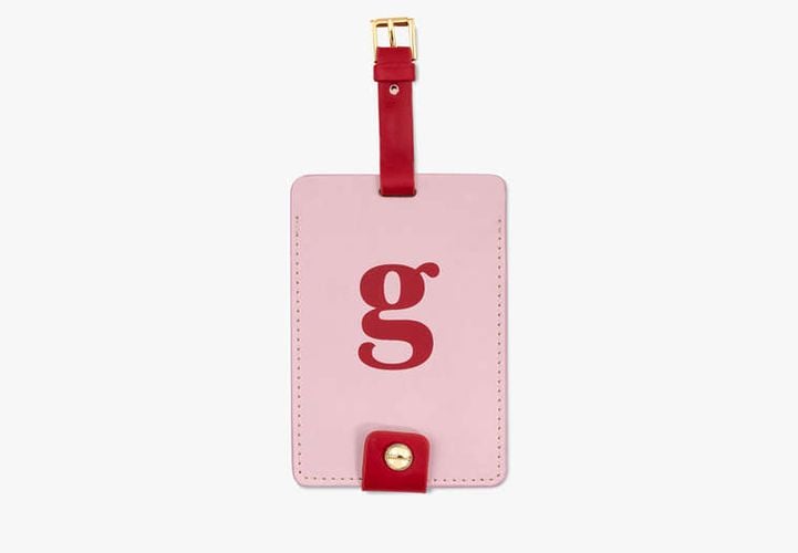 Just Mine Initial Collection Luggage Tag G - Kate Spade New York - Modalova