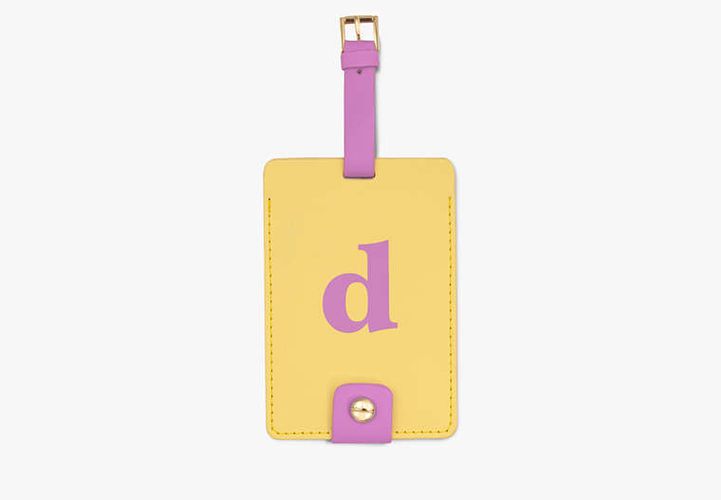 Just Mine Initial Collection Luggage Tag D - Kate Spade New York - Modalova