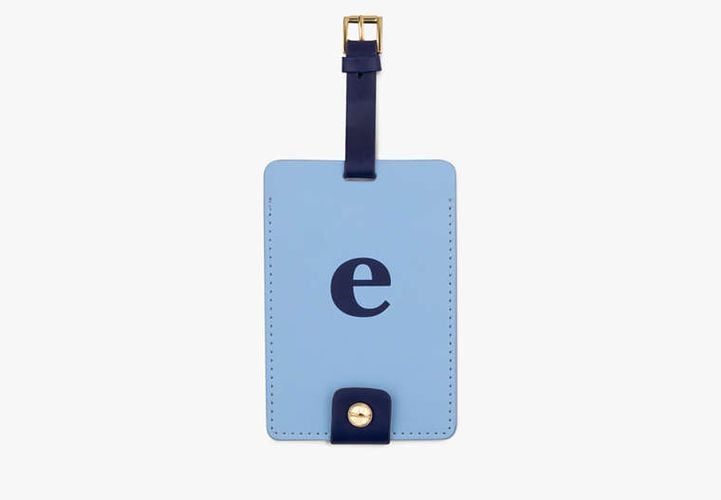 Just Mine Initial Collection Luggage Tag E - Kate Spade New York - Modalova