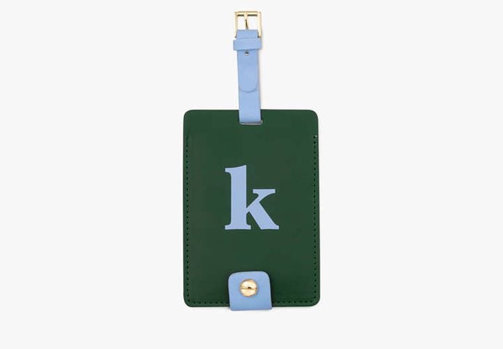 Just Mine Initial Collection Luggage Tag K - Kate Spade New York - Modalova