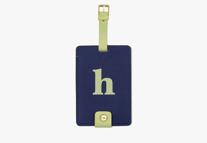 Just Mine Initial Collection Luggage Tag H - Kate Spade New York - Modalova