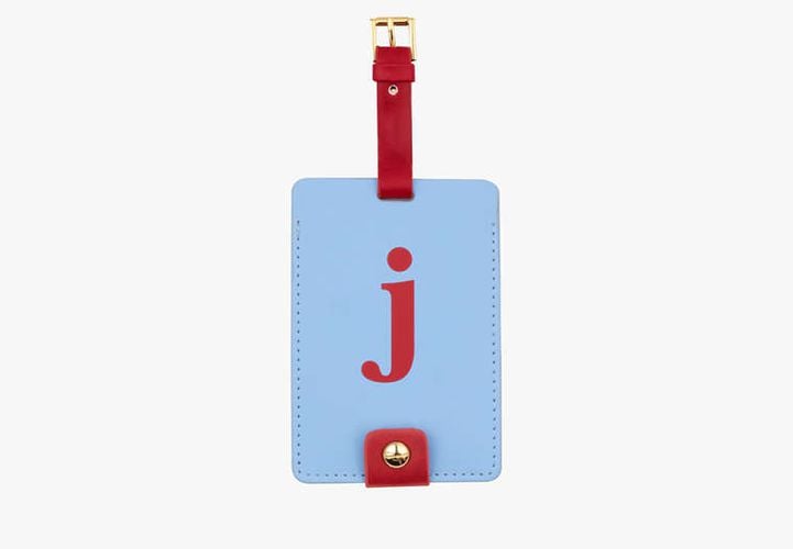 Just Mine Initial Collection Luggage Tag J - Kate Spade New York - Modalova