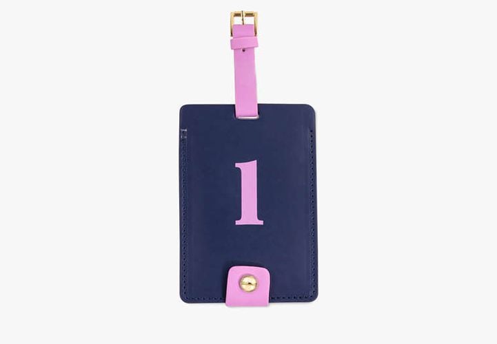 Just Mine Initial Collection Luggage Tag L - Kate Spade New York - Modalova