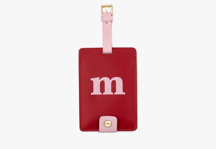 Just Mine Initial Collection Luggage Tag M - Kate Spade New York - Modalova