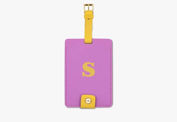 Just Mine Initial Collection Luggage Tag S - Kate Spade New York - Modalova