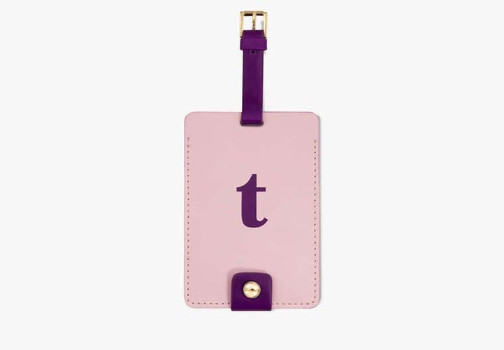 Just Mine Initial Collection Luggage Tag T - Kate Spade New York - Modalova