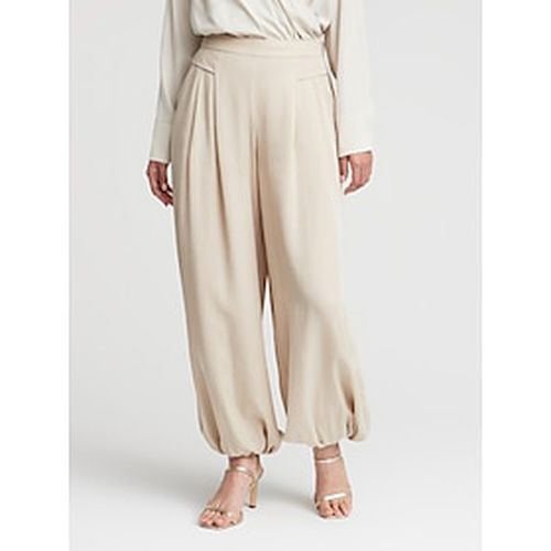 High Rise Pleated Front Parachute Pant - Ador - Modalova