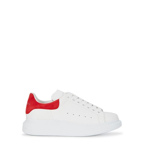 Oversized White Leather Sneakers, Sneakers, White - - 2 - Alexander McQueen - Modalova