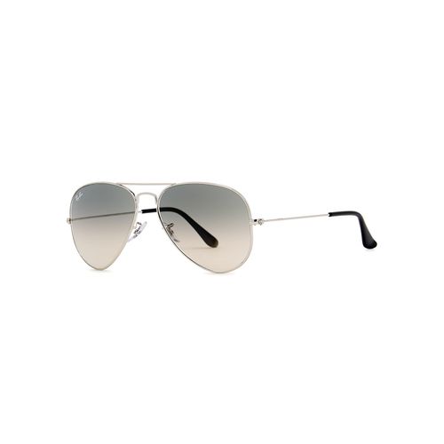 Tone Aviator Sunglasses, Sunglasses, Grey and Brown - Ray-ban - Modalova