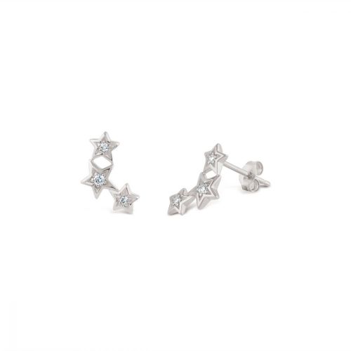 Bijou Solid 14k Star Diamond Stud Earrings - Dinny Hall - Modalova