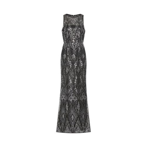 Geo Sequin Halter Gown - Adrianna Papell - Modalova