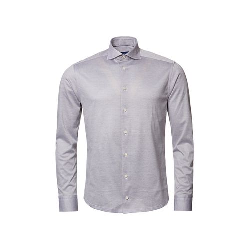 Light Gray Oxford Pique Slim Fit Shirt - Eton - Modalova