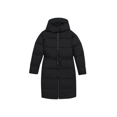 Piped Puffer Coat In Water-resistant Nylon - Theory - Modalova