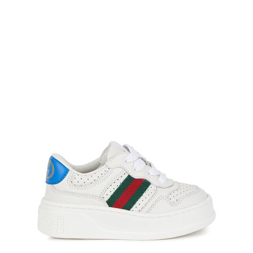 Kids Panelled Leather Sneakers - & - 4.5 Baby - Gucci - Modalova