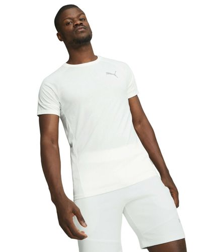 Camiseta Blanca para Hombre - Evostripe Tee M - Puma - Modalova
