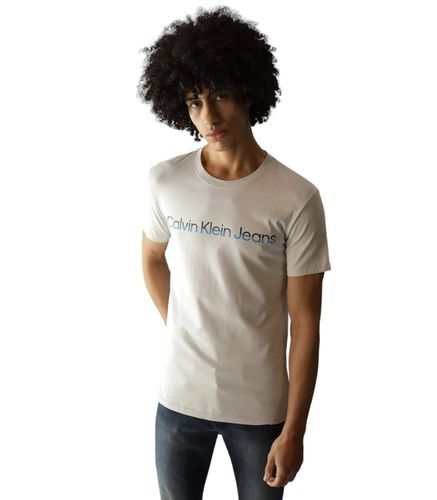 Camiseta para Hombre - Mixed Institutional Logo XL - Calvin Klein - Modalova