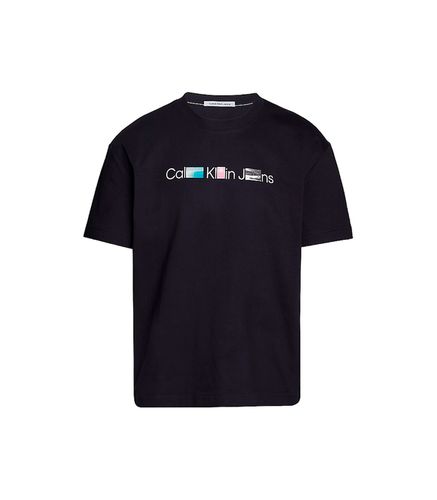 Camiseta Negra para Hombre S - Calvin Klein - Modalova