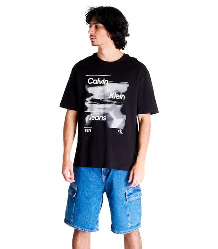 Camiseta Negra para Hombre XS - Calvin Klein - Modalova