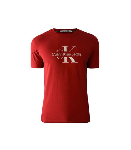 Camiseta Roja para Hombre L - Calvin Klein - Modalova