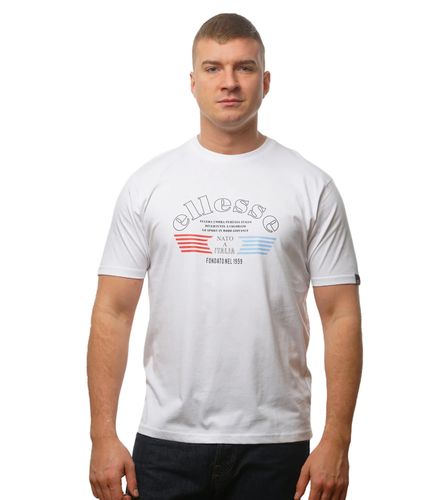 Camiseta Blanca para Hombre - Giambettio M - Ellesse - Modalova