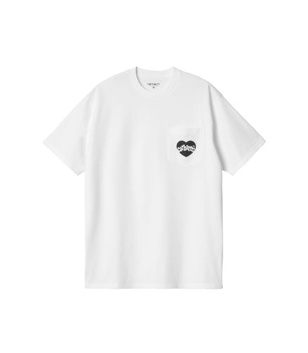 Camiseta Blanca para Hombre - S/S Amour Pocket M - Carhartt - Modalova
