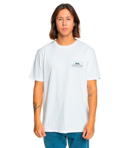 Camiseta Blanca para Hombre - Line By Line M - Quiksilver - Modalova