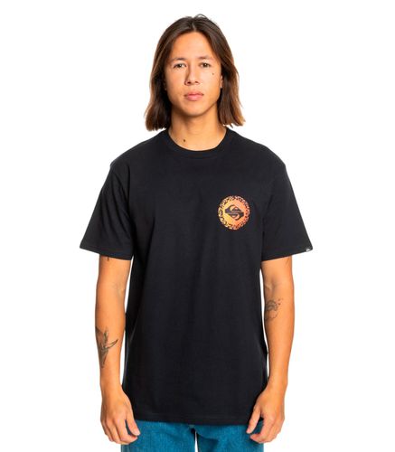 Camiseta Negra para Hombre - Long Fade S - Quiksilver - Modalova