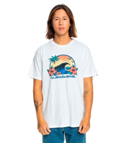 Camiseta Blanca para Hombre - Riding Today S - Quiksilver - Modalova