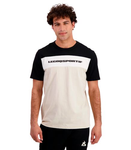 Camiseta Negra para Hombre - Contemporain L - Le Coq Sportif - Modalova