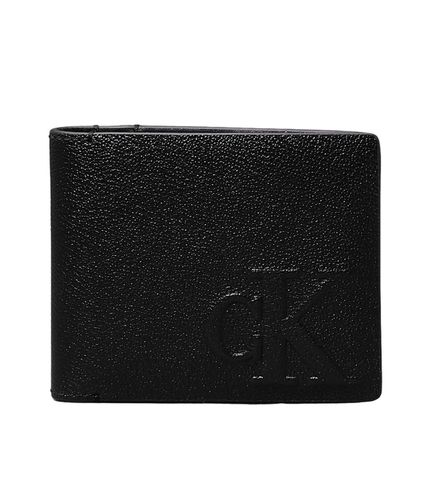 Cartera Negra para Hombre - Bifold U - Calvin Klein - Modalova